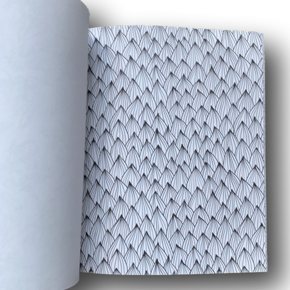 Stress Less Adult Coloring Book - Peaceful Patterns - Brand New - Picture 10 of 16